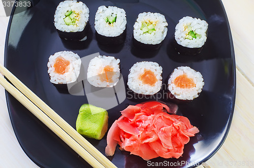 Image of sushi