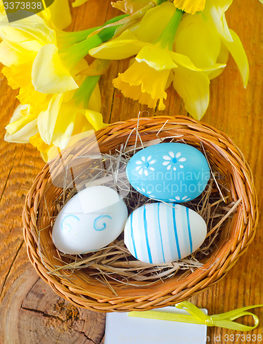 Image of easter eggs