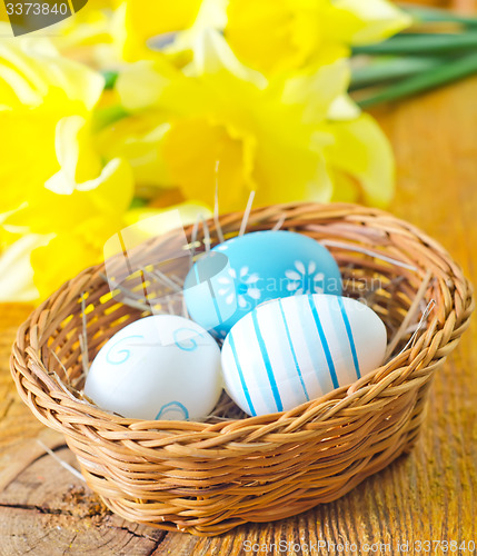 Image of easter eggs