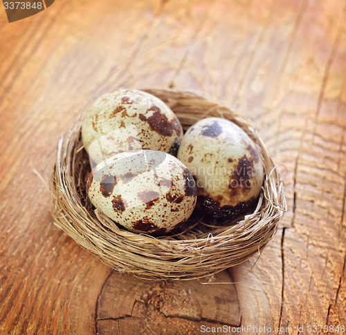Image of quail eggs