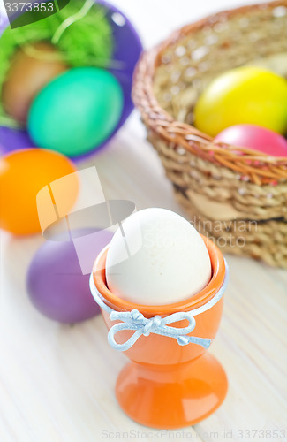 Image of easter eggs