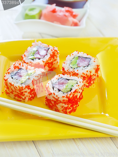 Image of sushi