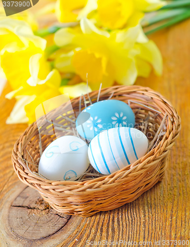 Image of easter eggs