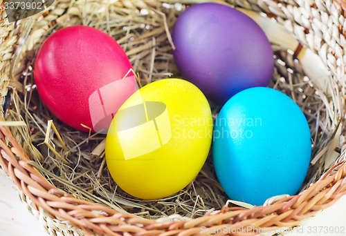 Image of easter eggs