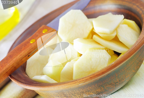 Image of raw potato