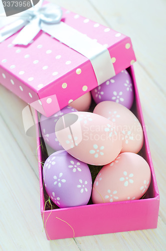 Image of easter eggs