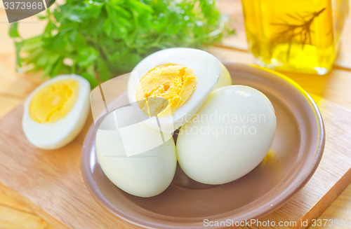Image of boiled eggs