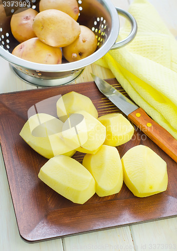 Image of raw potato