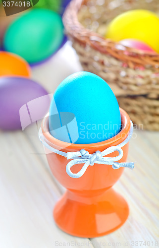 Image of easter eggs