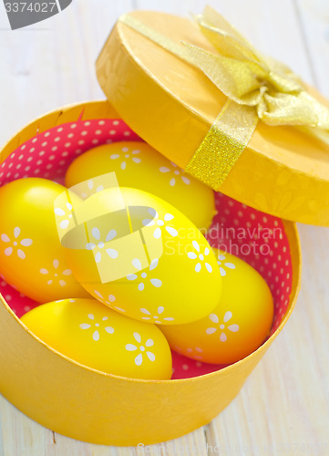 Image of easter eggs