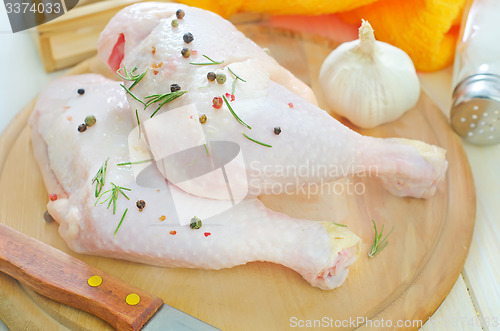 Image of chicken legs