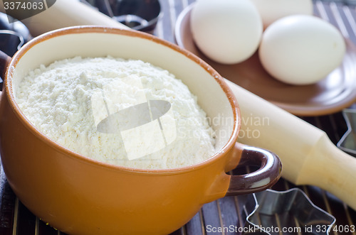 Image of ingredients for dough