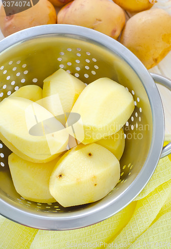 Image of raw potato