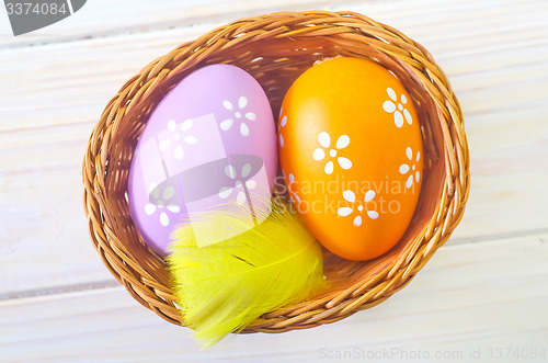 Image of Easter eggs