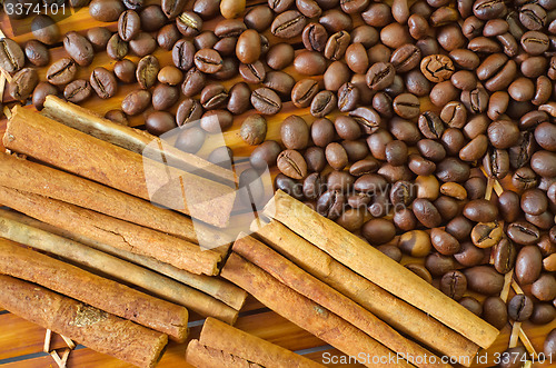 Image of coffee and cinnamon