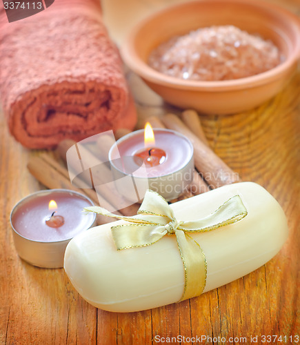 Image of soap and salt