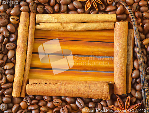 Image of coffee and cinnamon