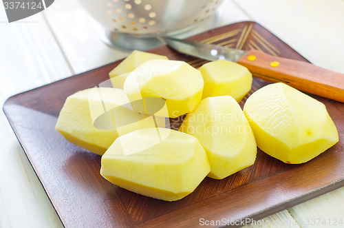 Image of raw potato