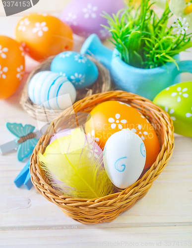 Image of Easter eggs