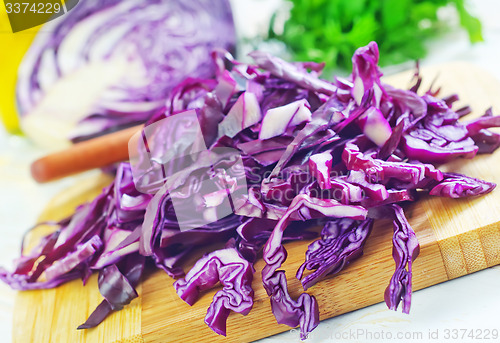 Image of blue cabbage