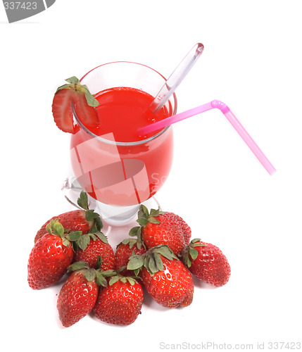 Image of strawberry drink