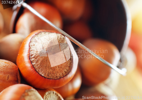 Image of hazelnuts