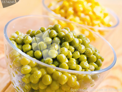 Image of pea and corn