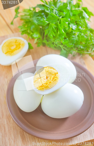 Image of boiled eggs