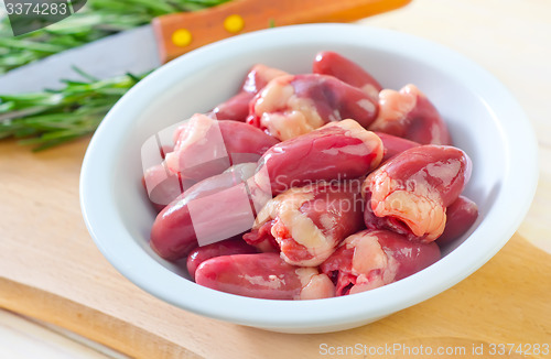 Image of chicken hearts