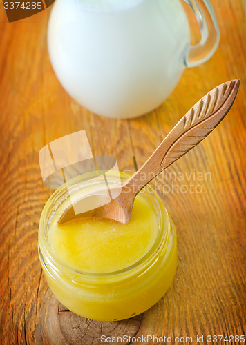 Image of honey and milk