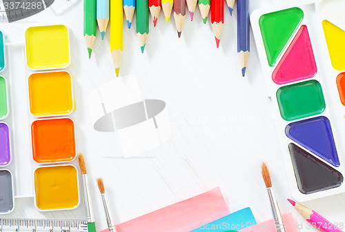 Image of school supplies