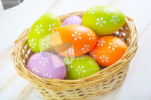 Image of Easter eggs