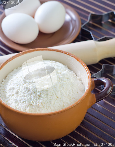 Image of ingredients for dough