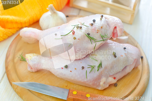 Image of chicken legs