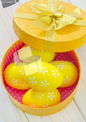 Image of easter eggs