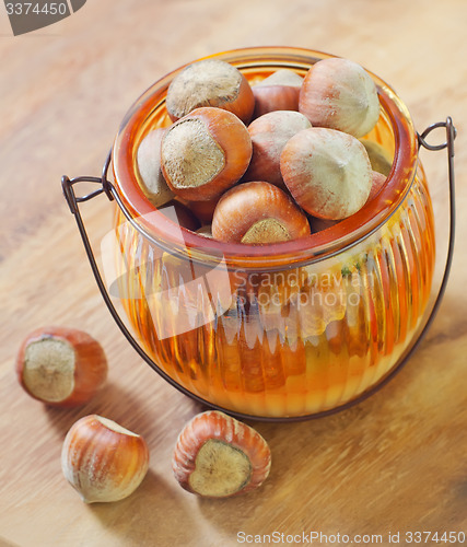 Image of hazelnuts