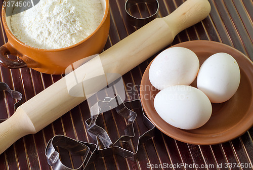 Image of ingredients for dough