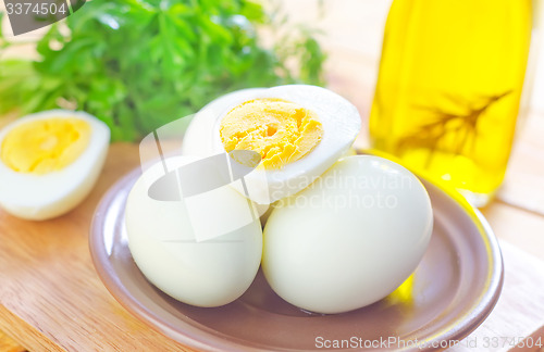 Image of boiled eggs