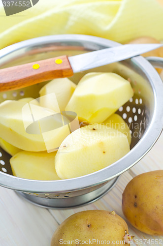 Image of raw potato