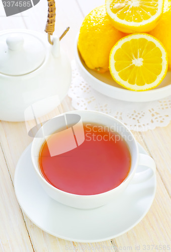 Image of Tea with lemons