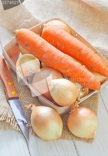 Image of onion and carrot