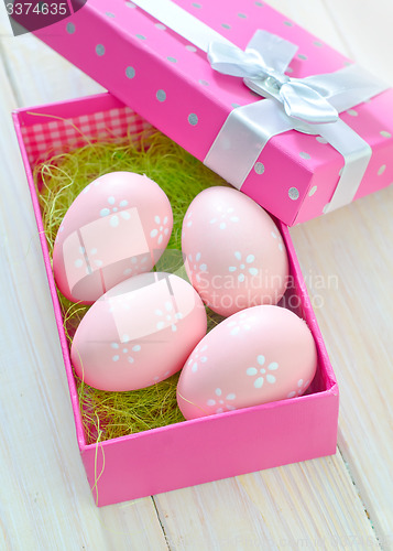 Image of easter eggs