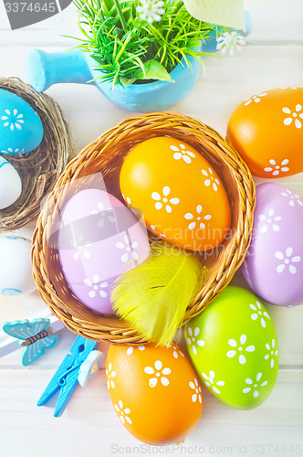 Image of Easter eggs