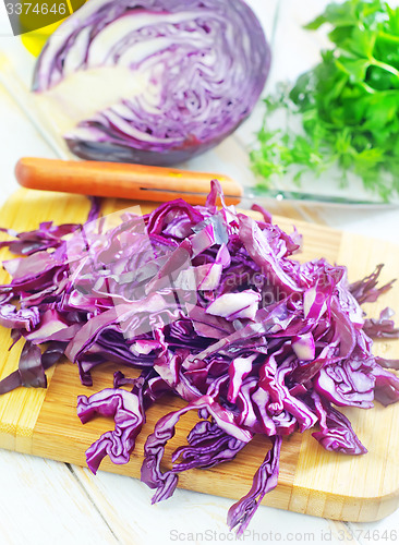 Image of blue cabbage