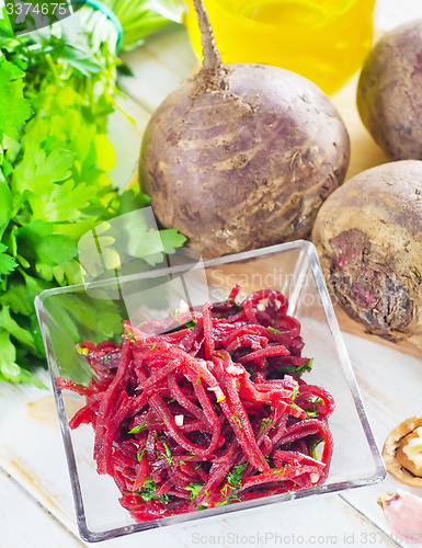 Image of salad with beet