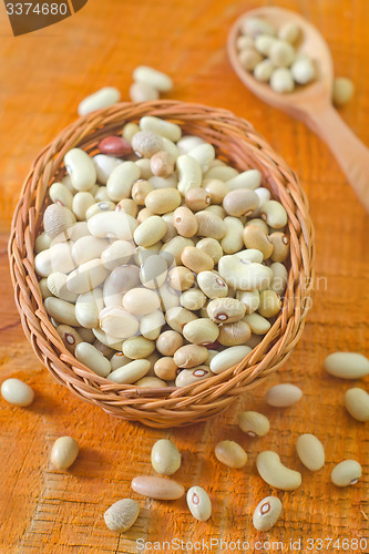 Image of raw beans