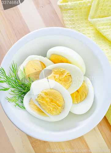 Image of boiled eggs