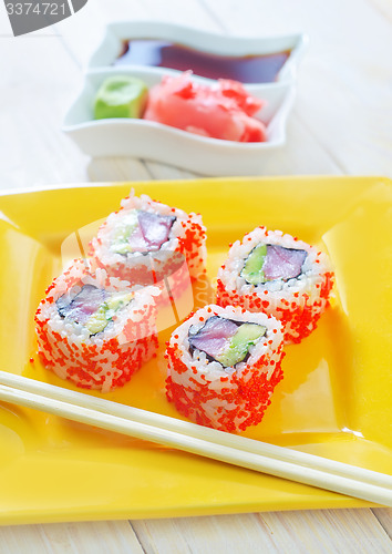 Image of sushi