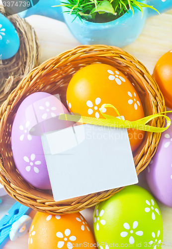 Image of Easter eggs