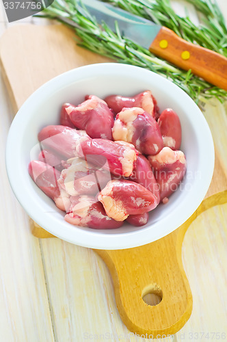 Image of chicken hearts